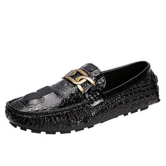 Men's Croc Loafers Slip On Flat Shoes Spring Summer