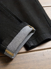 Men's Slim Fit Distressed Stretch Denim Pants
