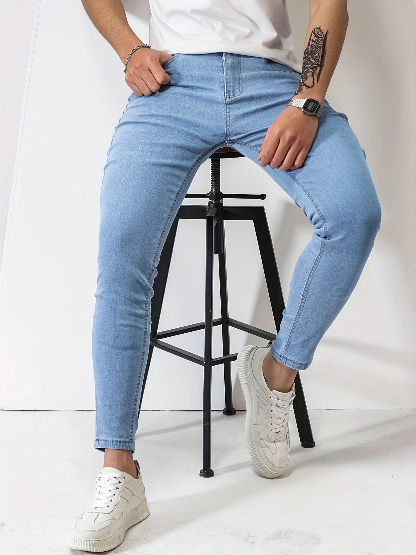 Men's Slim Fit Stretch Denim Jeans