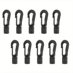 Bungee Shock Cord Hook 10-20pcs Rope Terminal Ends S Open E