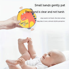 Cartoon Hand Clapping Drum Tambourine for Kids 1-3
