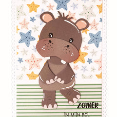 Dog Background Metal Embossing Scrapbooking Cutting Mold