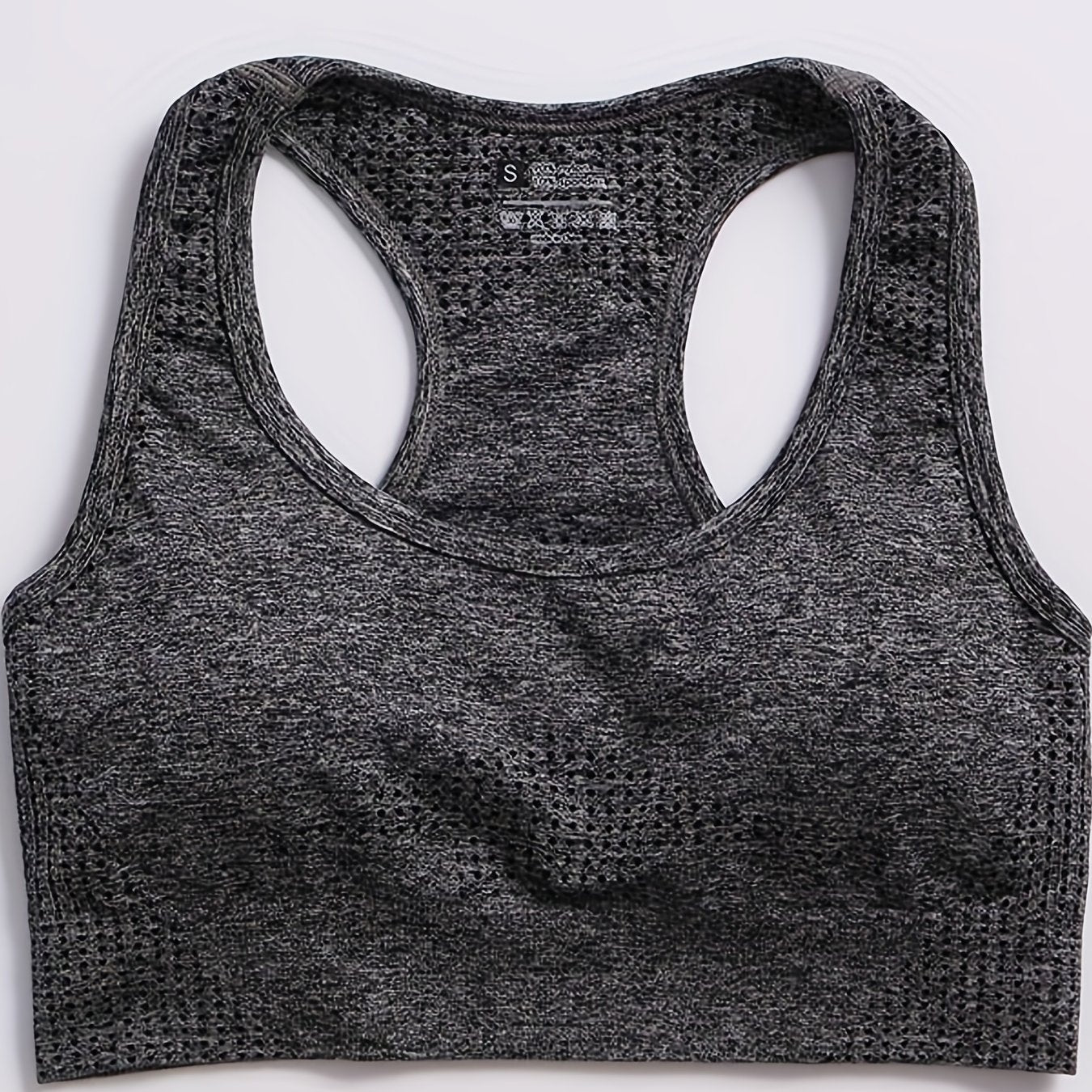 High Stretch Sports Bra Racer Back Fitness Crop Top