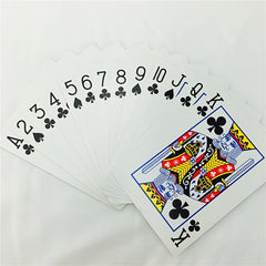Card Carriage Pattern Wide Poker Card Table Game Toy Props