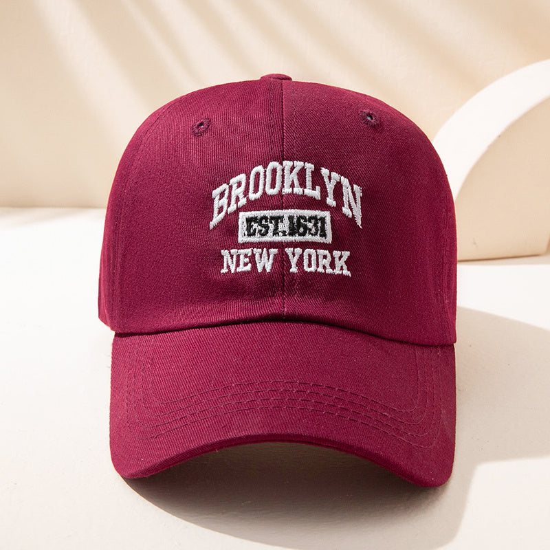 Vintage Embroidered Baseball Cap 'BROOKLYN YORK'