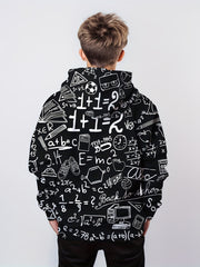 3D Print Boys Hooded Sweatshirt for Spring Fall Kids