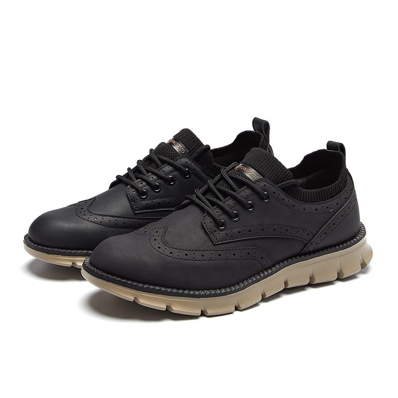 Men's Wingtip Brogue Casual Oxford Shoes