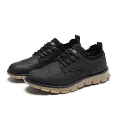 Men's Wingtip Brogue Casual Oxford Shoes
