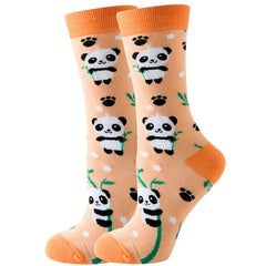 Panda Print Socks Women's Stockings & Hosiery
