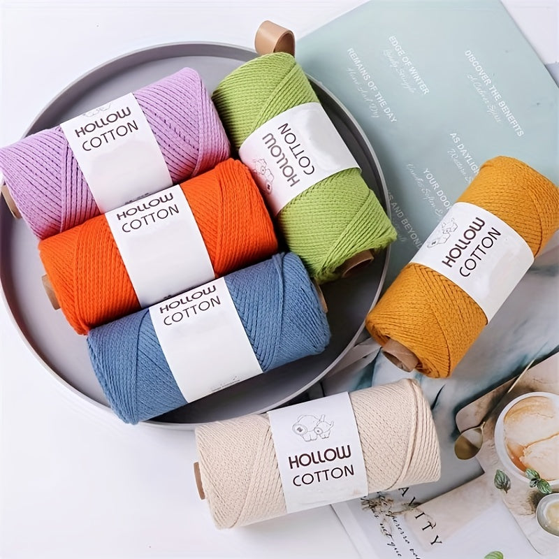 150g Solid Cotton Yarn for Crocheting & Knitting