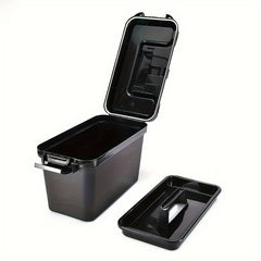 1pc Plastic Fishing Tackle Box Bait Storage Outdoor Camping Case