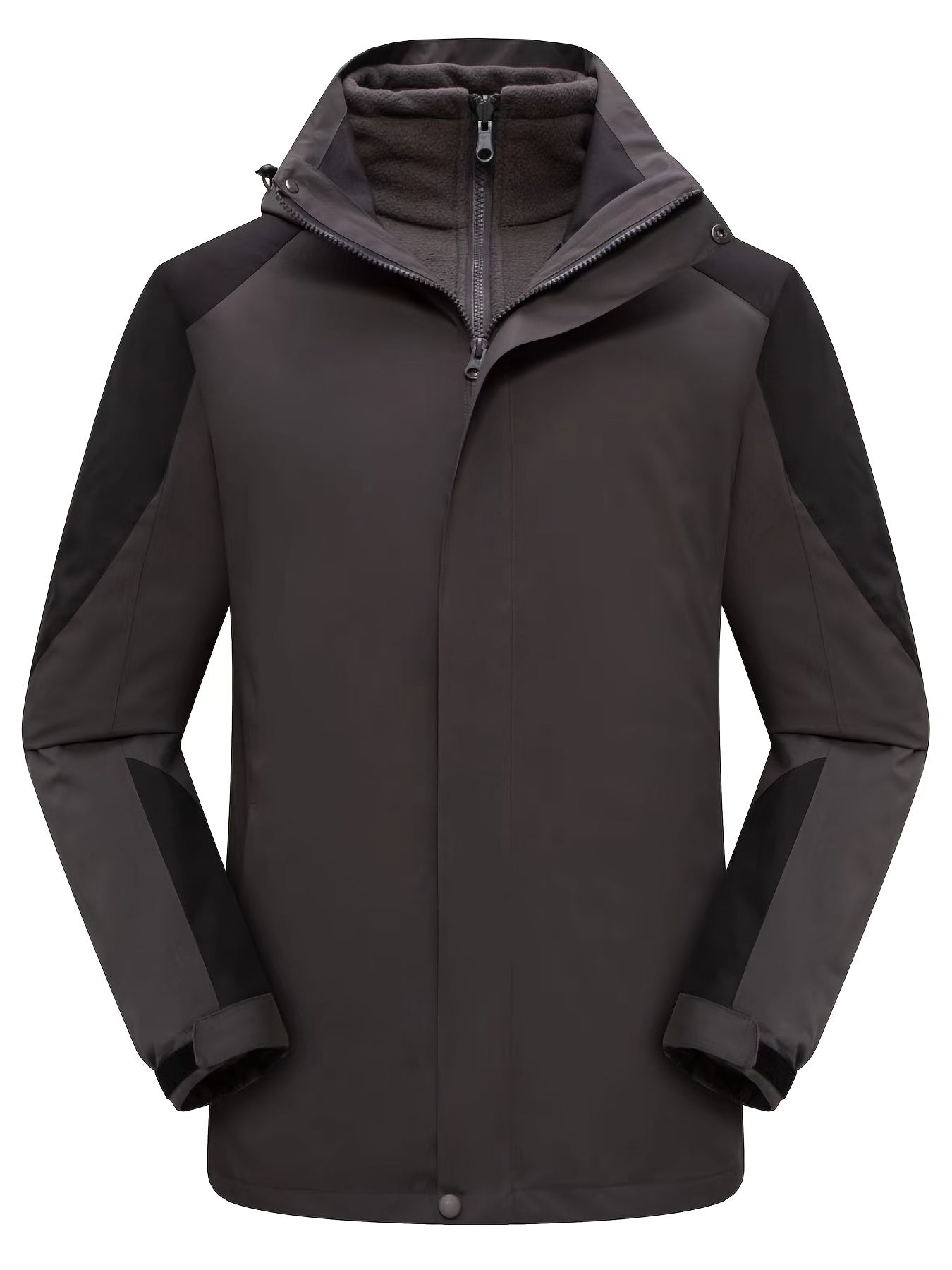 3-in-1 Thermal Jacket, Waterproof & Windproof, Reflective Details