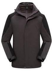 3-in-1 Thermal Jacket, Waterproof & Windproof, Reflective Details