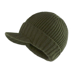 Striped Knitted Baseball Cap Winter Outdoor Hat
