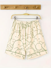 Dinosaur Pajamas Set Short Sleeve Top & Shorts