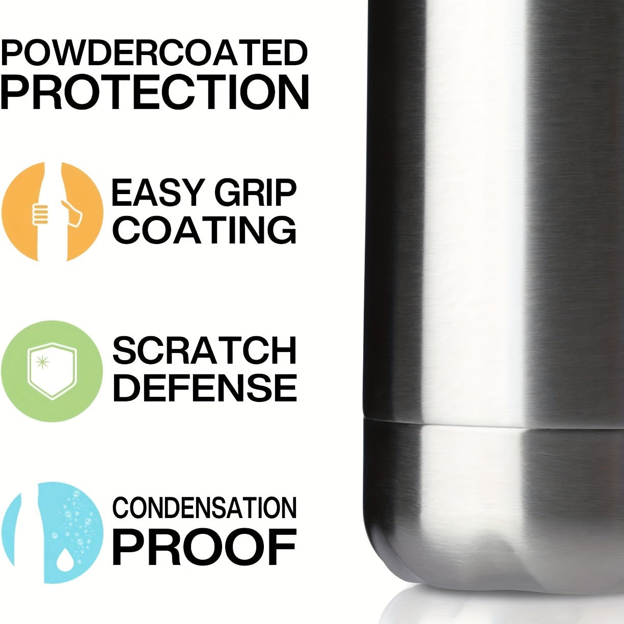 25oz Stainless Steel Insulated Water Bottle Double Wall Vacuum Leak Pro