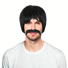 10 Inch Men's Dress Up Wig Party Holiday Chemical Fiber Wig
