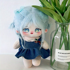 Fried Hair Doll Plush No Clothes Star Doll