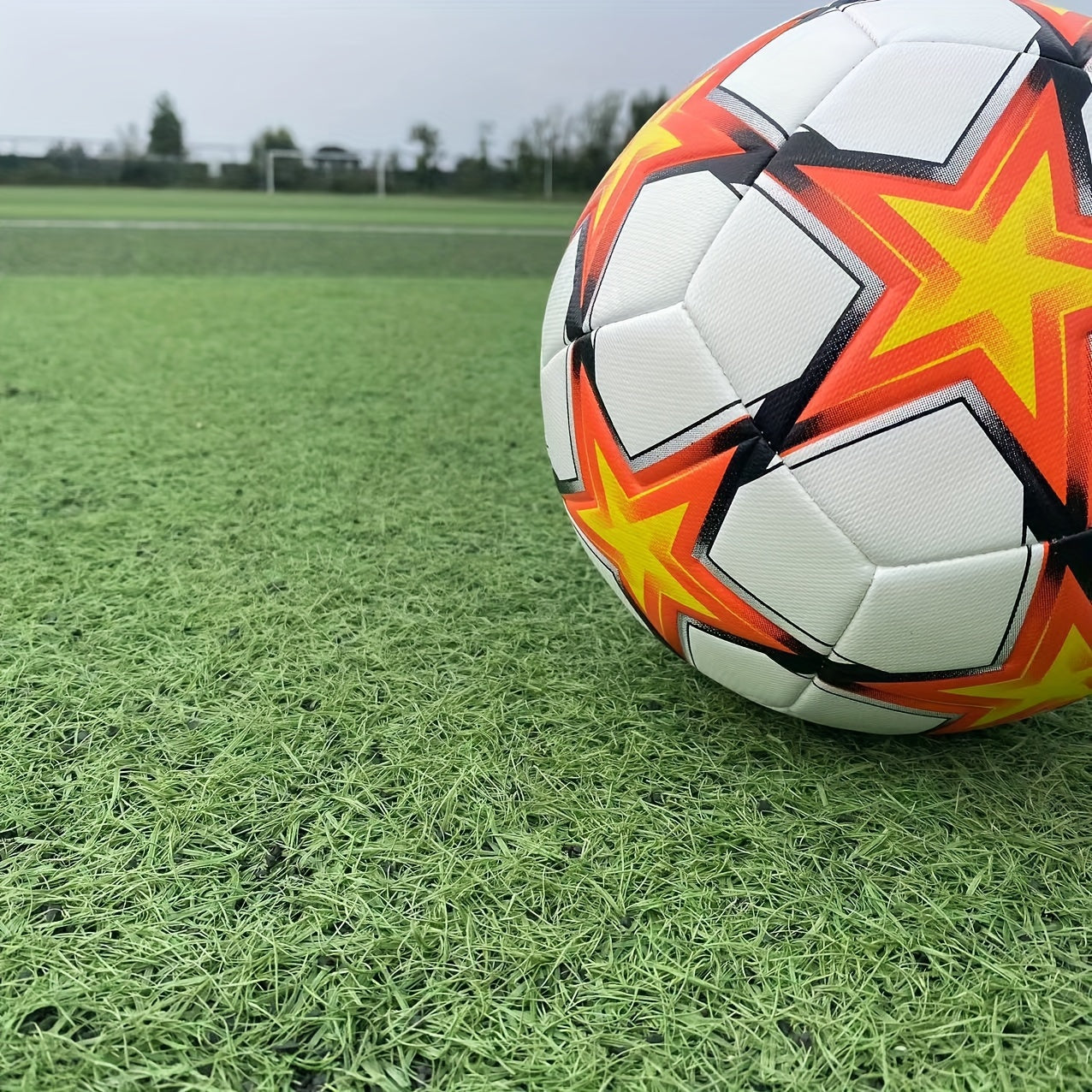 High Thickened PU Football Hand stitched Soccer Ball