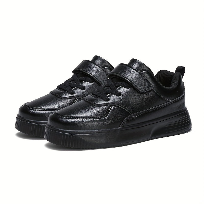 Women's Stylish Skate Shoes Hook & Loop Non slip Lace Up Flatform