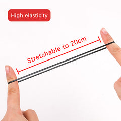 1000pcs Elastic Rubber Band Women's Hair Ring