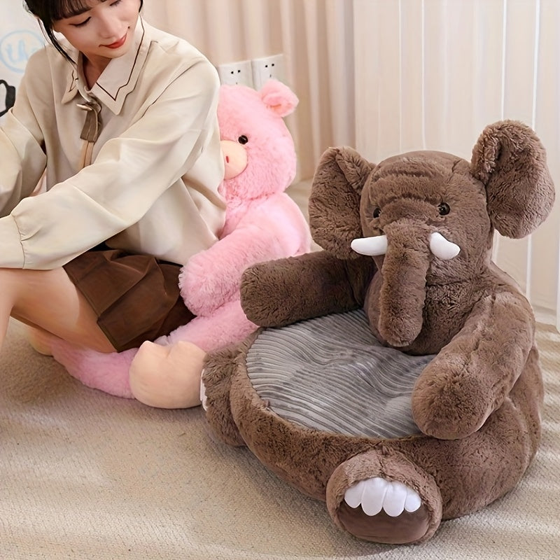 Animal Sofa Cartoon Shaped Comfortable Fabric Four Styles Rabbit Bear Pig Monkey