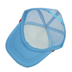 Retro Mesh Summer Baseball Cap Adjustable Peaked Hat for Men