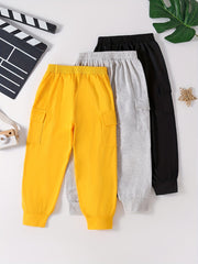 3 Boys Active Sweatpants Quick Drying Jogger Sports Pants Kids Clothing