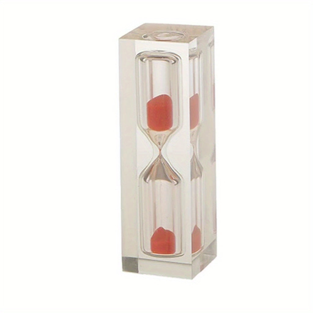 Transparent Glass 3 Minutes Sand Timer Hourglass Sandglass Tooth Brushing Timer