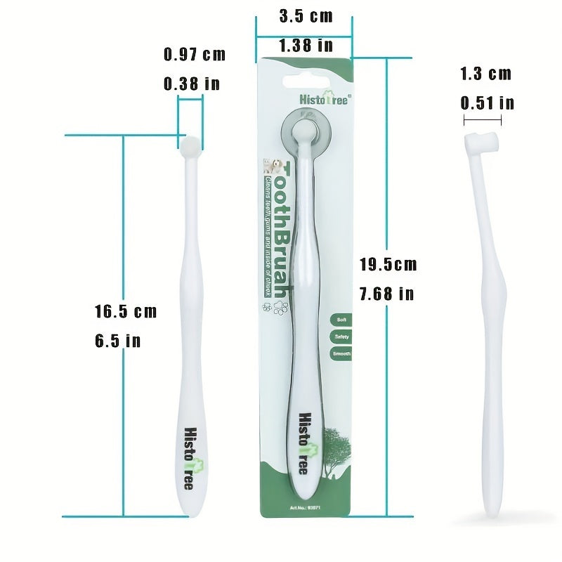 Pet Toothbrush Soft Bristle Teeth Cleaning Brush