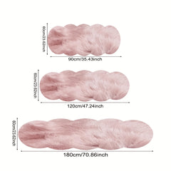 Faux Fur Rug Soft Sheepskin Area Rug 60 x 96 cm