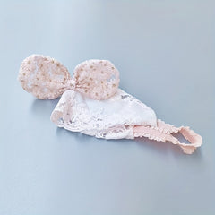 Baby Embroidered Bow Knot Headband Hairbands For Girls Newborn