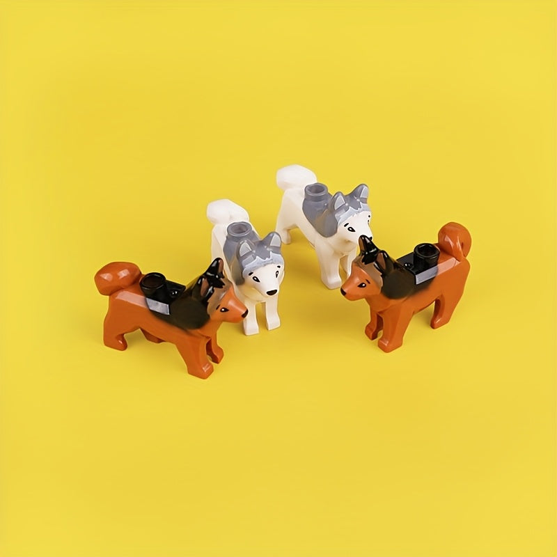Interactive Dog House Toy Set - 5 Different Breeds