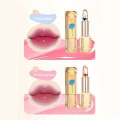 Long Lasting Jelly Lipstick Moisturizing Nourishing Lip Line Temperature Control