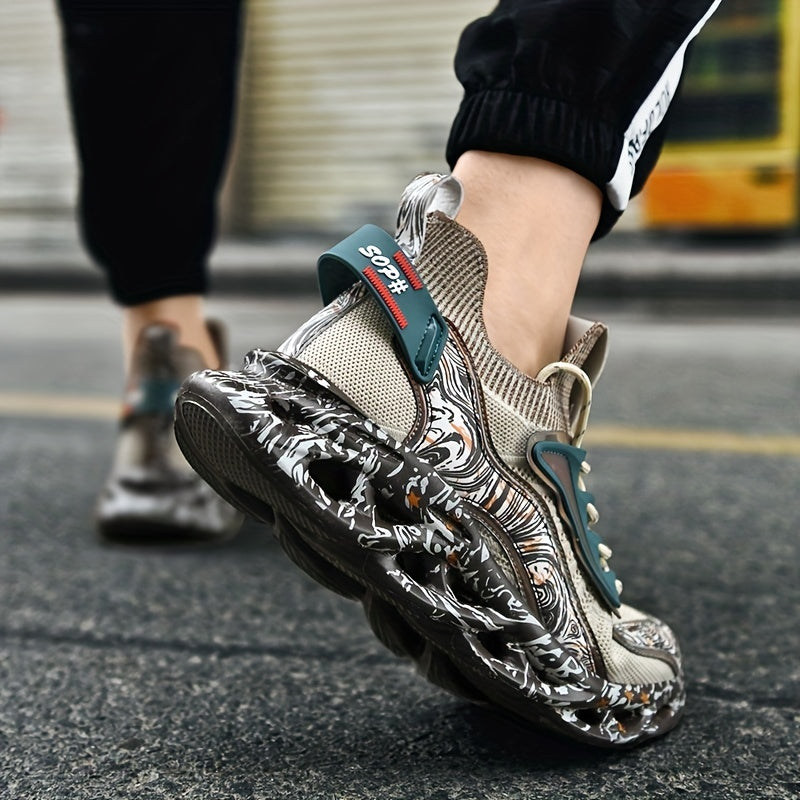 Fashionable Breathable Non Slip Men's Skate Shoes
