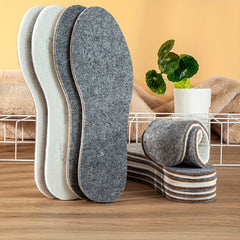 Thicken Warm Wool Insoles for Men & Women Snow Boots Foot Care Winter
