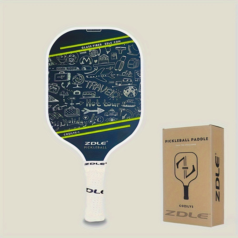 Pickleball Paddle Fiberglass Face 16mm Polypropylene Honeycomb Core Edge Guard