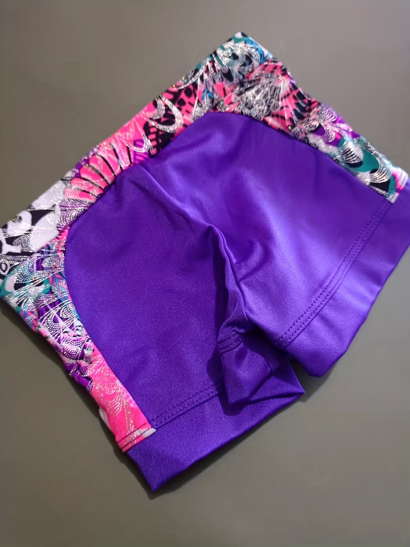 Girls Gymnastics & Dance Boy Cut Booty Shorts