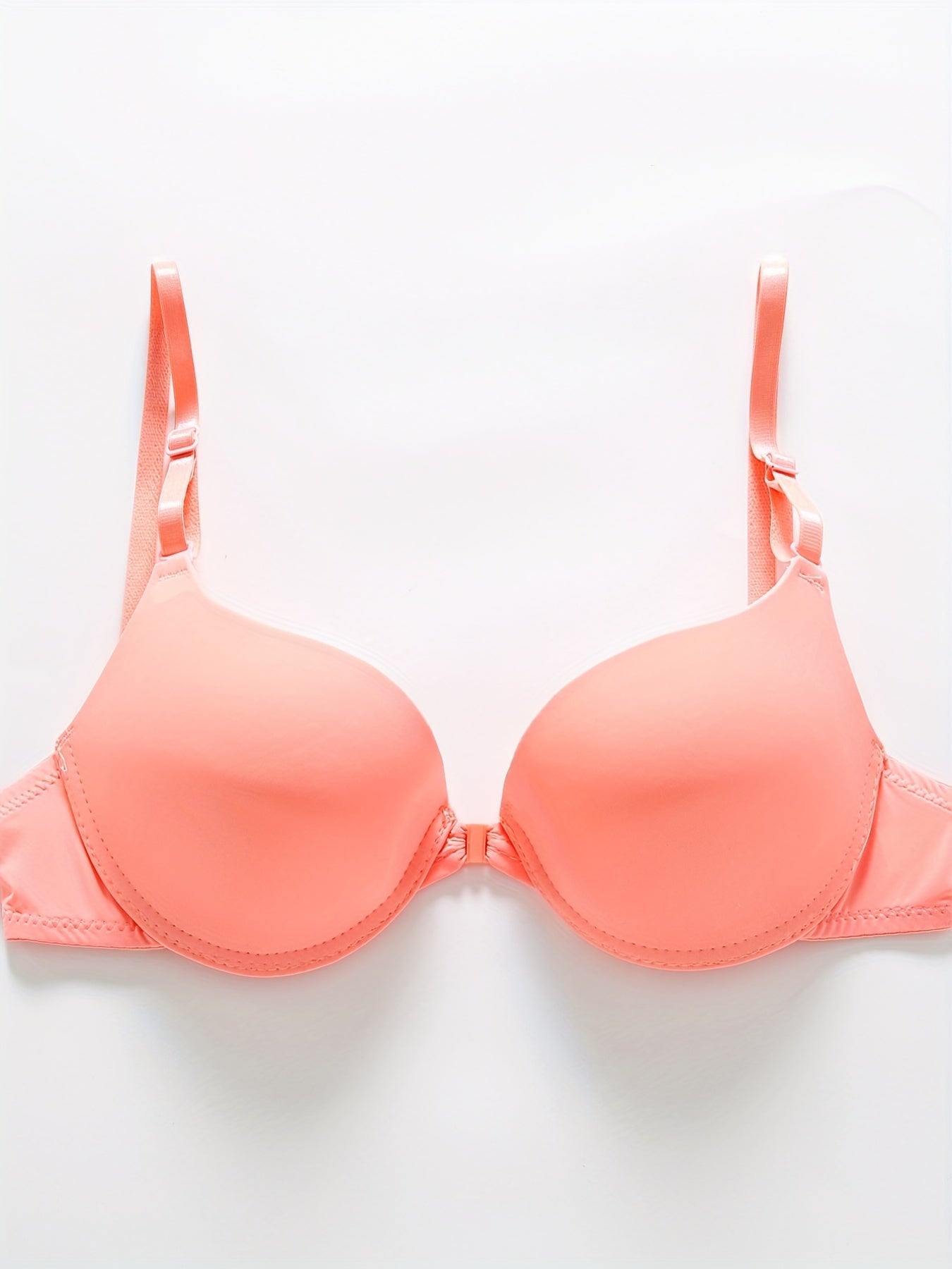 Front Buckle T Shirt Bra Push Up Everyday Bra Women's Lingerie
