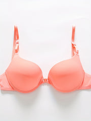 Front Buckle T Shirt Bra Push Up Everyday Bra Women's Lingerie