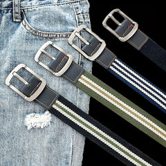 Canvas Belt Woven Pin Buckle Belt Student Jeans Belt For Men