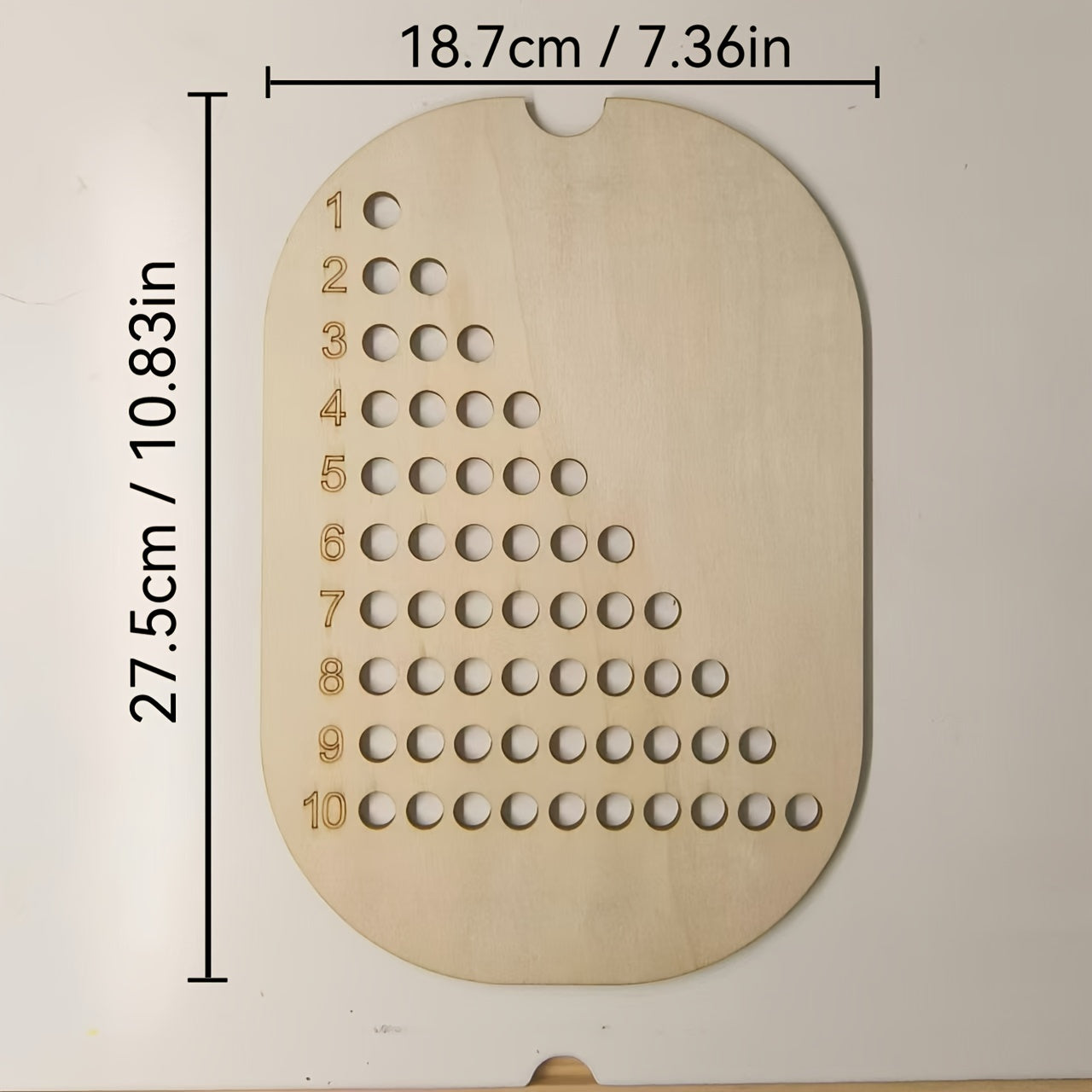 Wooden Sensory Tray for Children's Educational Games