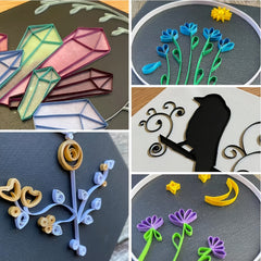 100pcs Gradient Paper Dip Strips DIY Origami