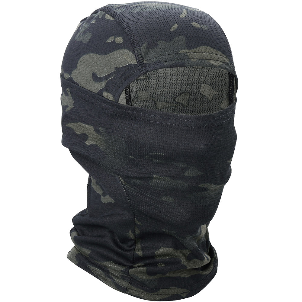 Camouflage Balaclava Hood for Outdoor Sports - Breathable Full Face Mask