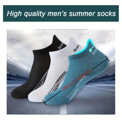 10 Pairs Men Breathable Cotton Ankle Socks Sports Casual Athletic