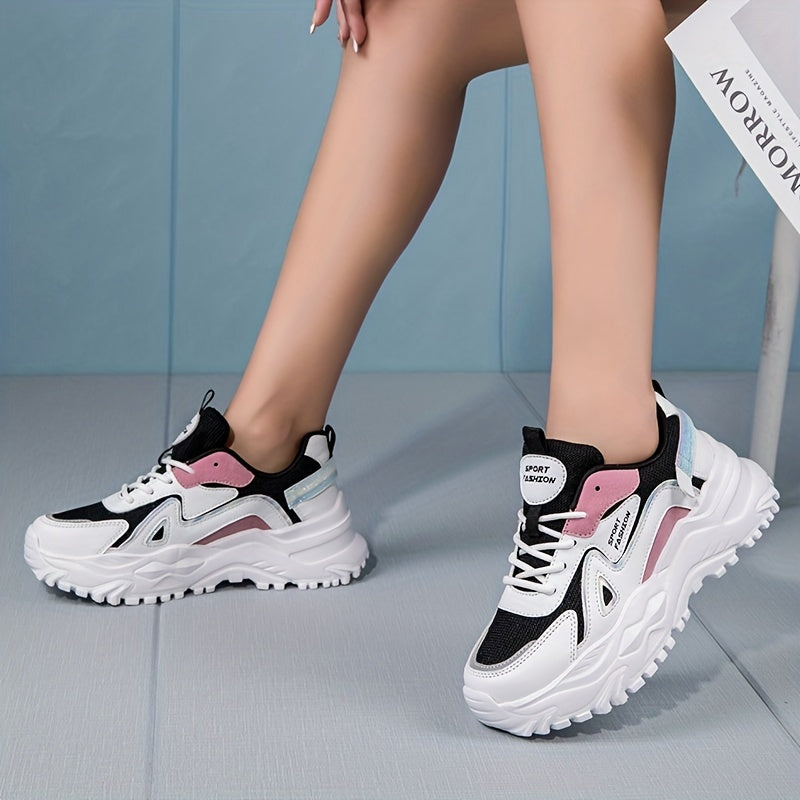 Women's Mesh Platform Sneakers Outdoor Shoes Comfortable & Non slip