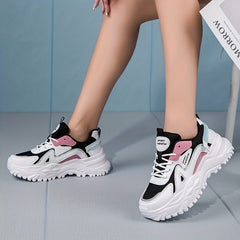 Women's Mesh Platform Sneakers Outdoor Shoes Comfortable & Non slip