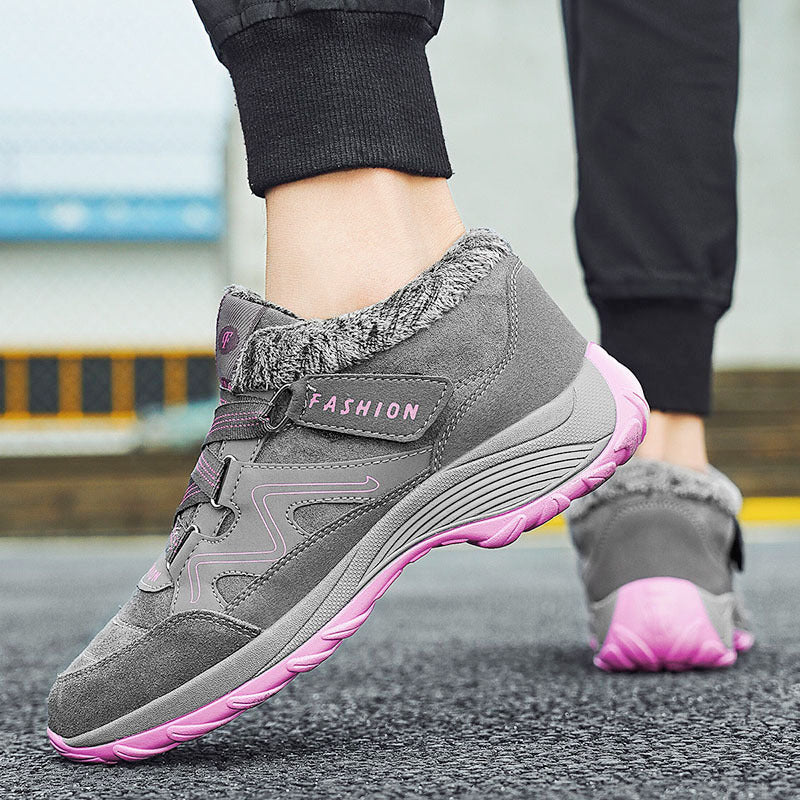 Men's Warm Outdoor Platform Shoes for Winter