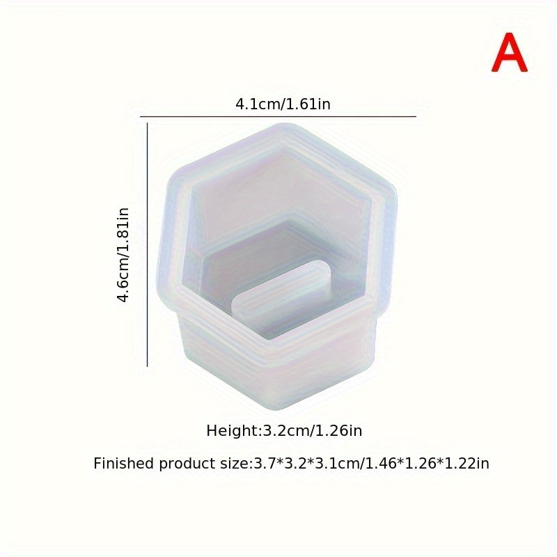 Silicone Rings Holder Mold for DIY Resin Jewelry Box Making