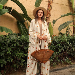 Boho Style Beachwear Kimono Women's Swimwear & Clothing